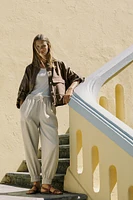 CUFFED HEM PANTS