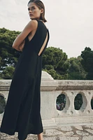 ROBE MIDI EN LIN 100 % ZW COLLECTION