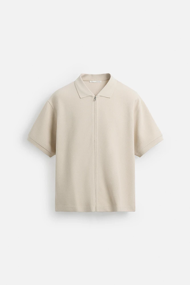 VESTE STRUCTURÉE À ZIP