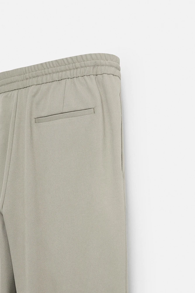 JOGGER WAIST STRETCH PANTS