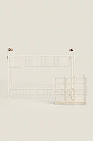 LACQUERED METAL DISH RACK