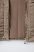 TWILL LABEL VEST
