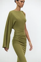 CUT OUT MIDI DRESS