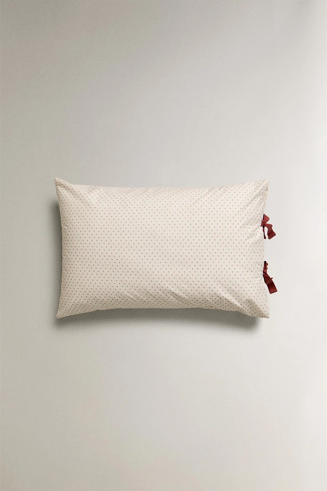 CHILDREN’S MINI FLORAL PRINT PILLOWCASE