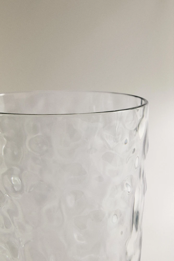 VERRE HAUT ACRYLIQUE TEXTURÉE