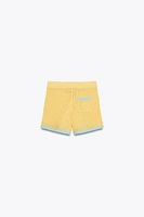 KNIT SHORTS