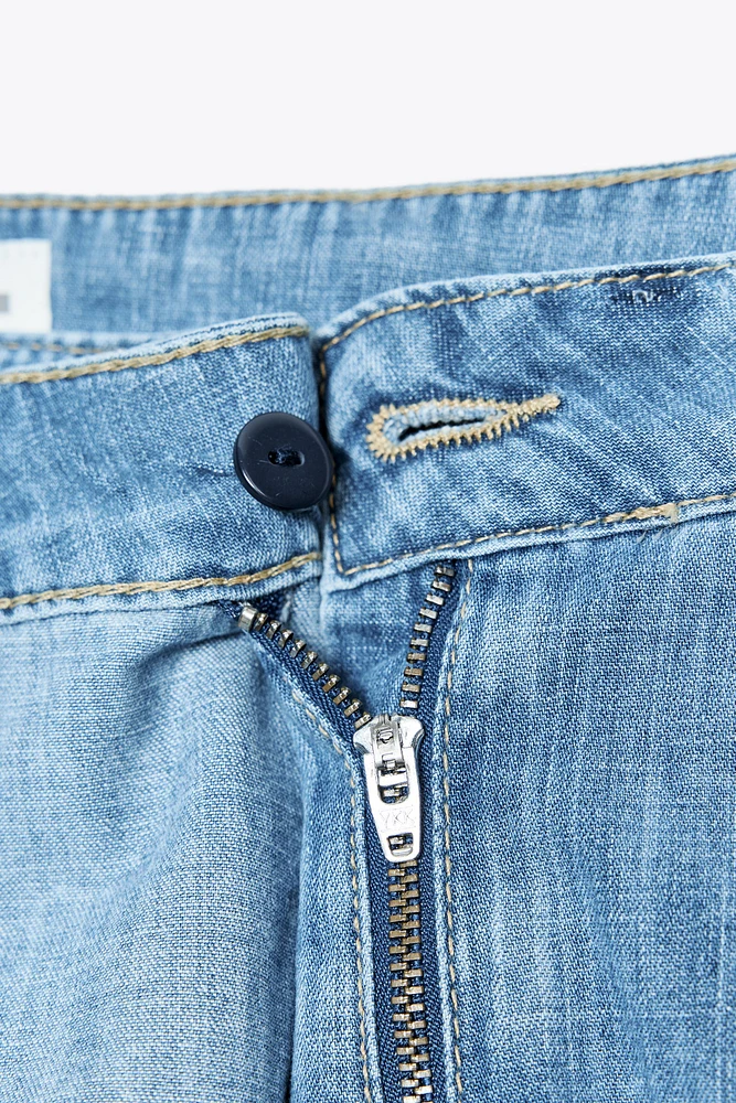 JUPE-CULOTTE Z1975 CROISÉE EN JEAN