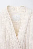 GILET SANS MANCHES MATELASSÉ TEXTURÉ