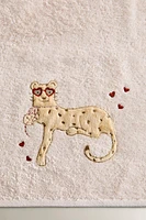 SERVIETTE DE BAIN ENFANT GUÉPARD
