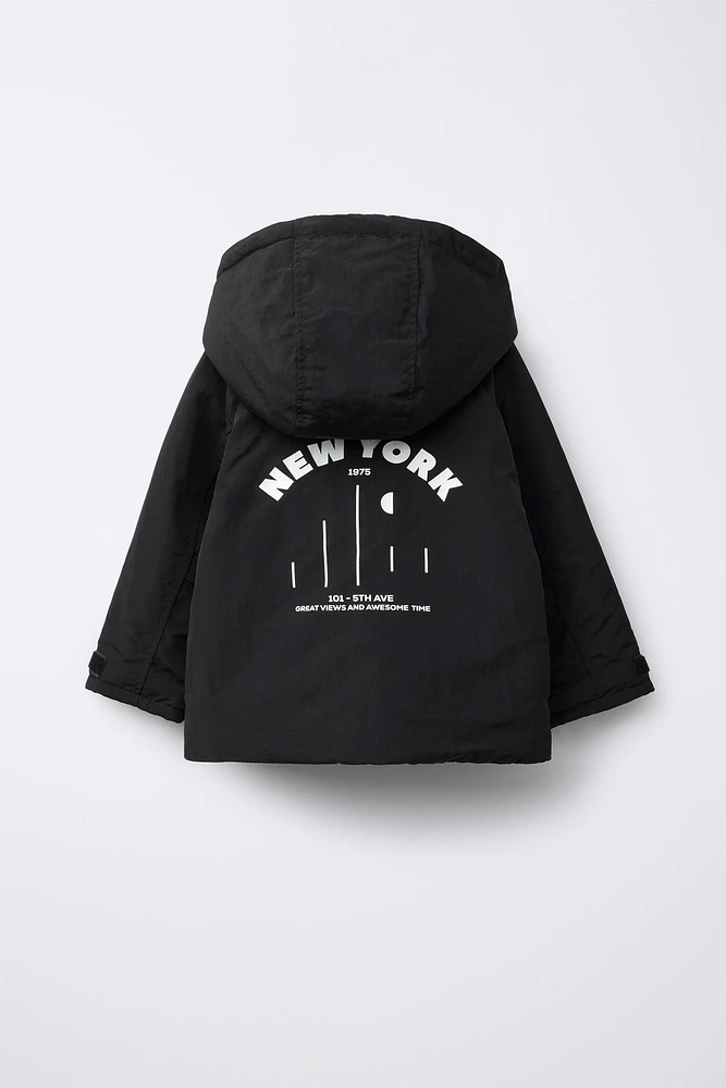 HOODED PADDED PARKA