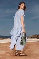 ROBE ASYMÉTRIQUE RAYURES LIMITED EDITION