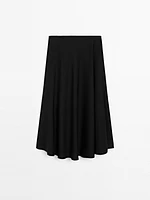 Flowing flounce skirt - STUDIO