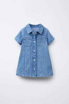 ROBE EN JEAN STYLE SKATEUR