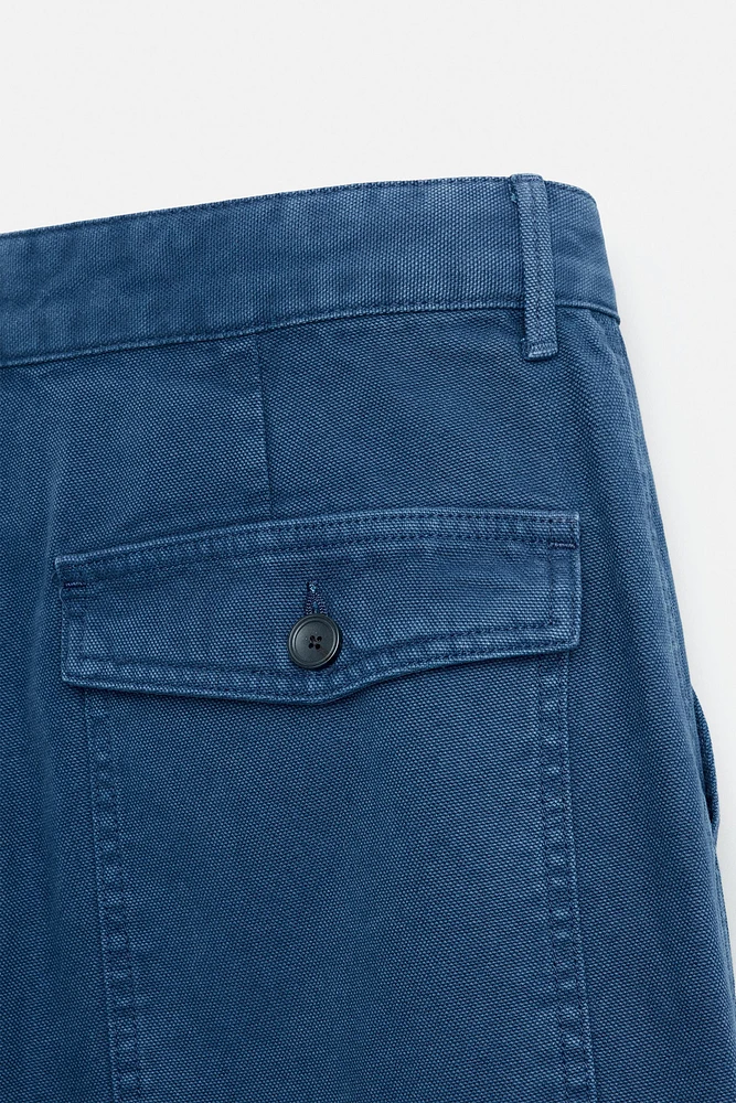 PANTALON REGULAR FIT DÉLAVÉ