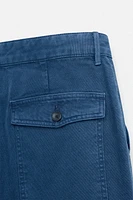 PANTALON REGULAR FIT DÉLAVÉ