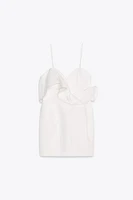 VOLUMINOUS SHORT DRESS ZW COLLECTION