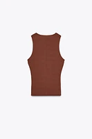 RIBBON CORSET TOP