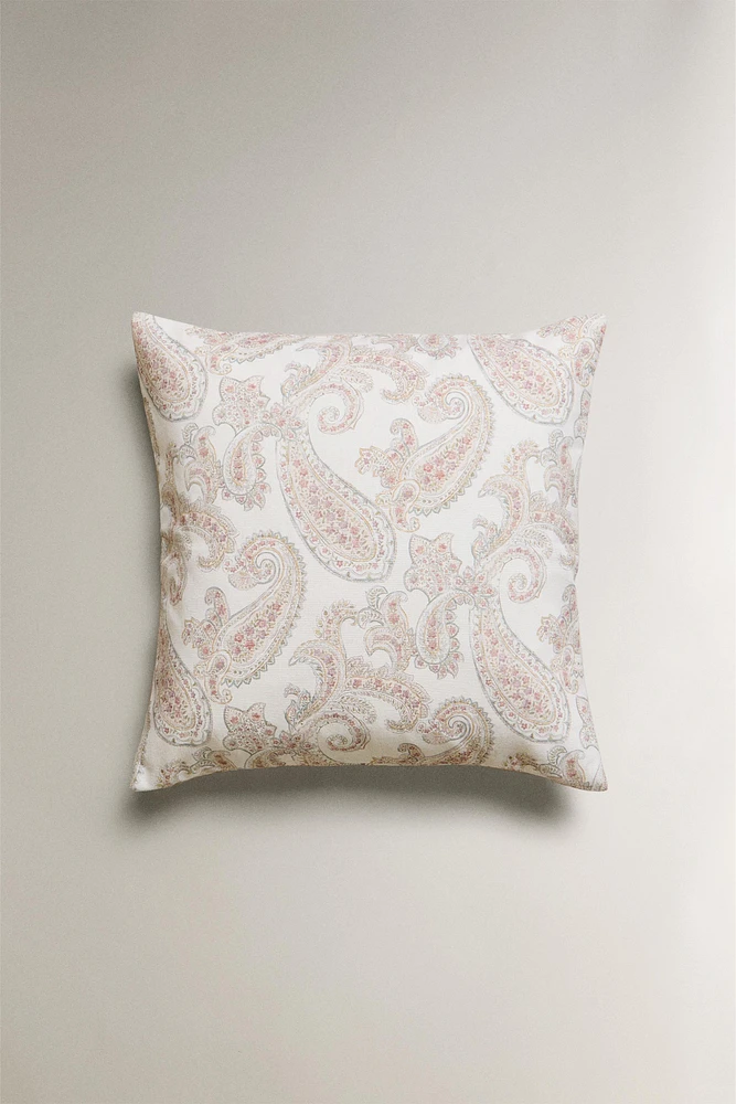 PAISLEY THROW PILLOW COVER