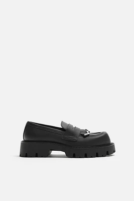 CHUNKY FRINGE LOAFERS