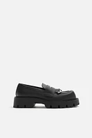 CHUNKY FRINGE LOAFERS