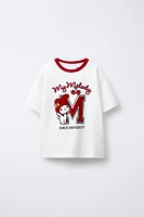 MY MELODY AND CINNAMOROLL © SANRIO FLOCKED T-SHIRT