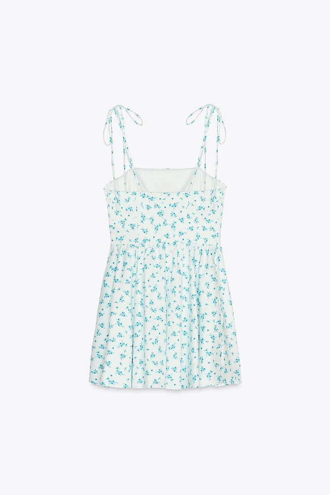 FLORAL PRINT DRESS