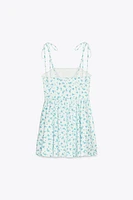 FLORAL PRINT DRESS