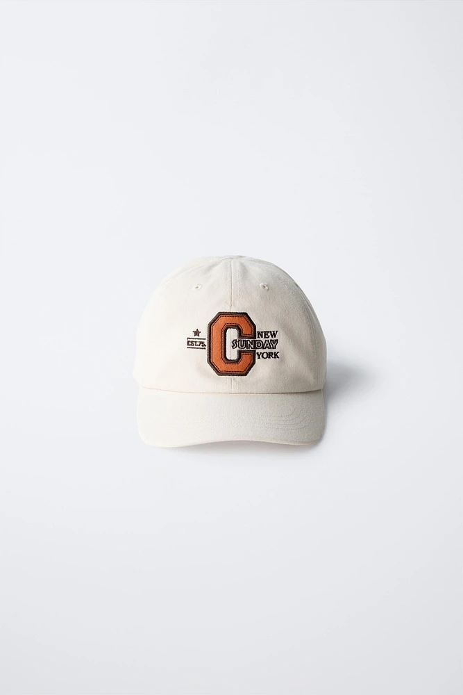 EMBROIDERED CAP