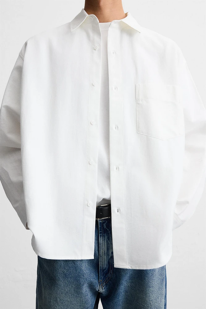 CHEMISE OXFORD OVERSIZE FIT