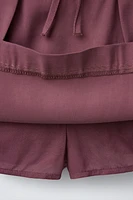 FLOWY SKORT