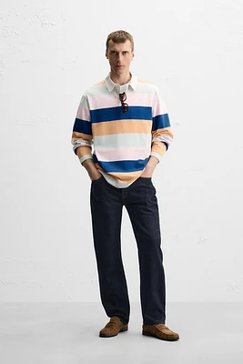 STRIPED POLO SHIRT