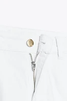 Z1975 HIGH-WAISTED BELTED CULOTTE JEANS
