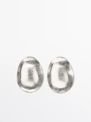 Almond earrings