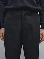 Lightweight 100% linen trousers