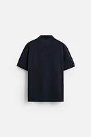 BASIC TEXTURED WEAVE PIQUÉ POLO