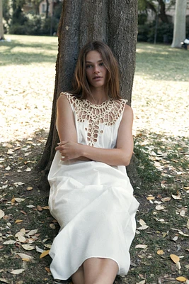 LIMITED EDITION COMBINATION COTTON DRESS