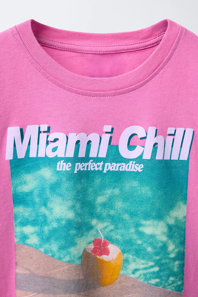 T-SHIRT À IMPRIMÉ PHOTOGRAPHIQUE