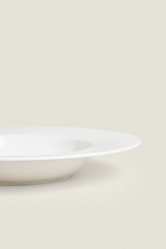 BONE CHINA SOUP PLATE