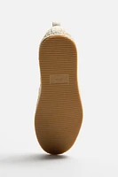 ESPADRILLE EN TISSU MAILLE