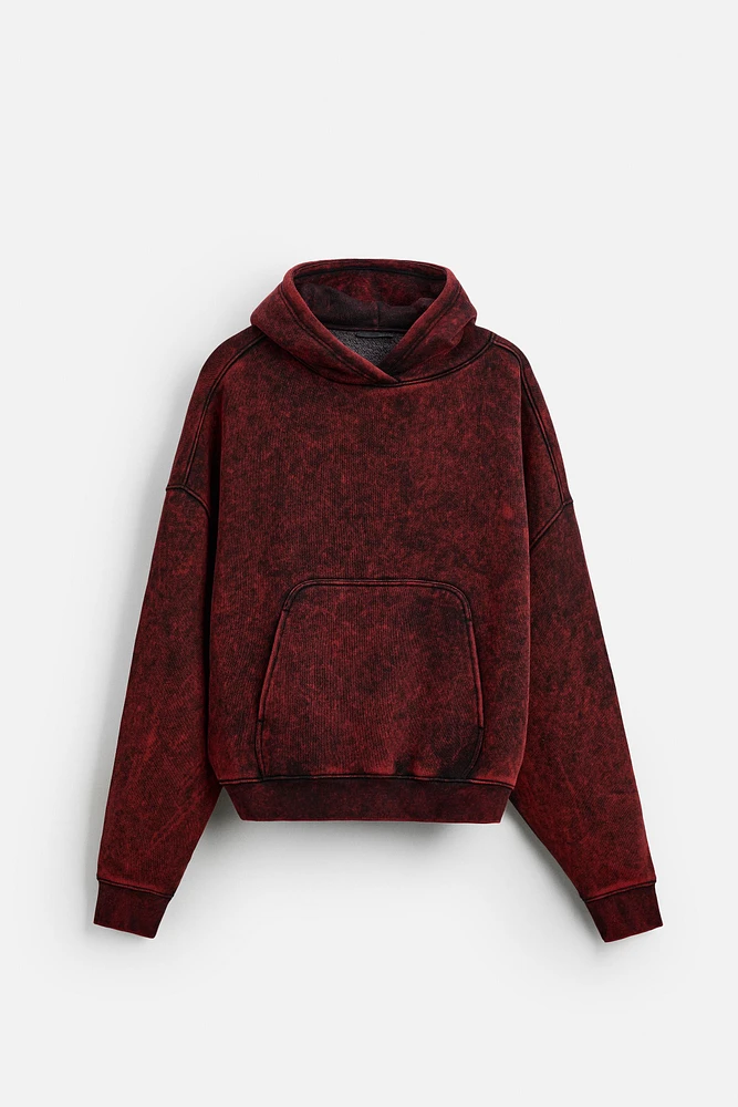 TIE-DYE PRINT SWEATSHIRT