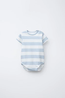 STRIPED BODYSUIT