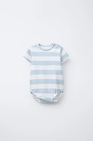 STRIPED BODYSUIT