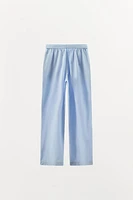 COTTON PAJAMA PANTS