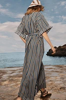 ROBE RAYURES CEINTURE LIMITED EDITION