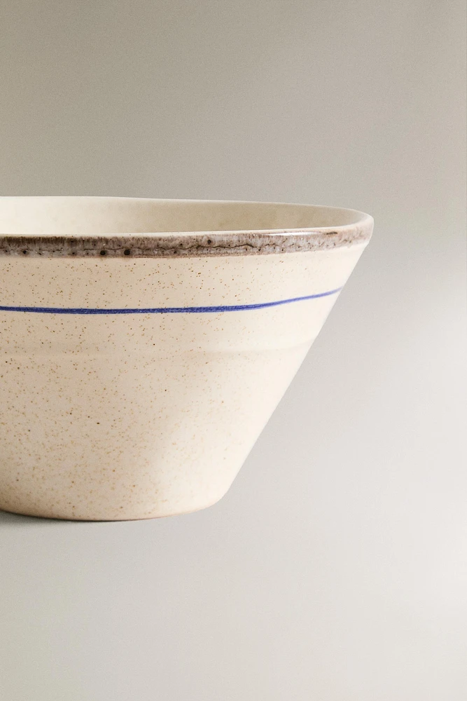 STONEWARE FISH BOWL