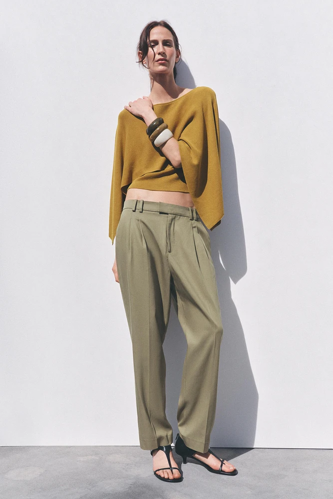 PANTALON À PINCES COLLECTION ZW