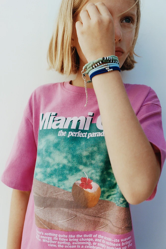T-SHIRT À IMPRIMÉ PHOTOGRAPHIQUE