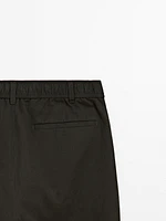 Pantalon de jogging en coton mélang