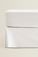 COTTON PIQUÉ BEDSKIRT