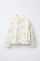 BLOUSON BRODERIE SUISSE